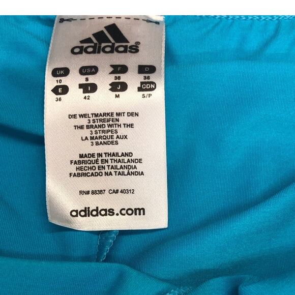 Adidas Blue White Climalite Tennis Skirt and Top Set Cool and Dry Activewear - Picture 10 of 16